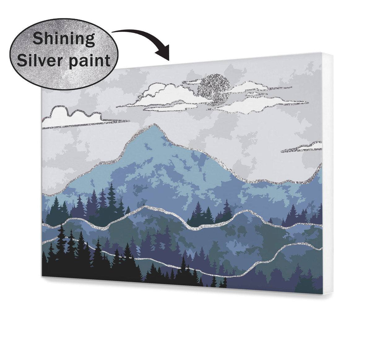 Silber heißer Wald (CH0625)