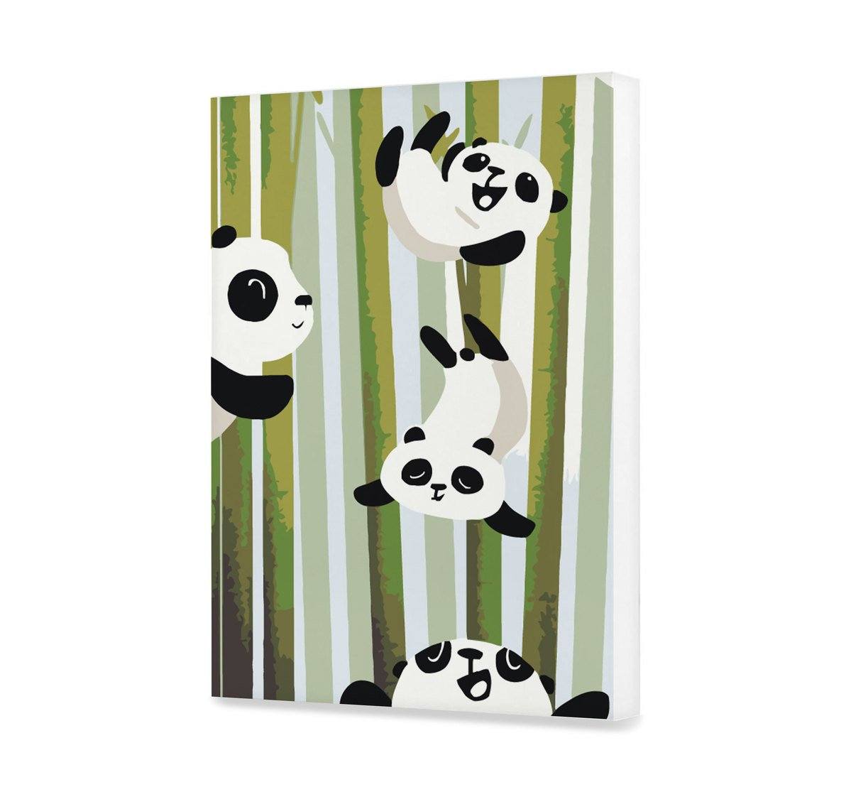Malovani podle cisel Panda V Bambusovém Lese