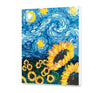 Sonnenblumen im Van-Gogh-Stil