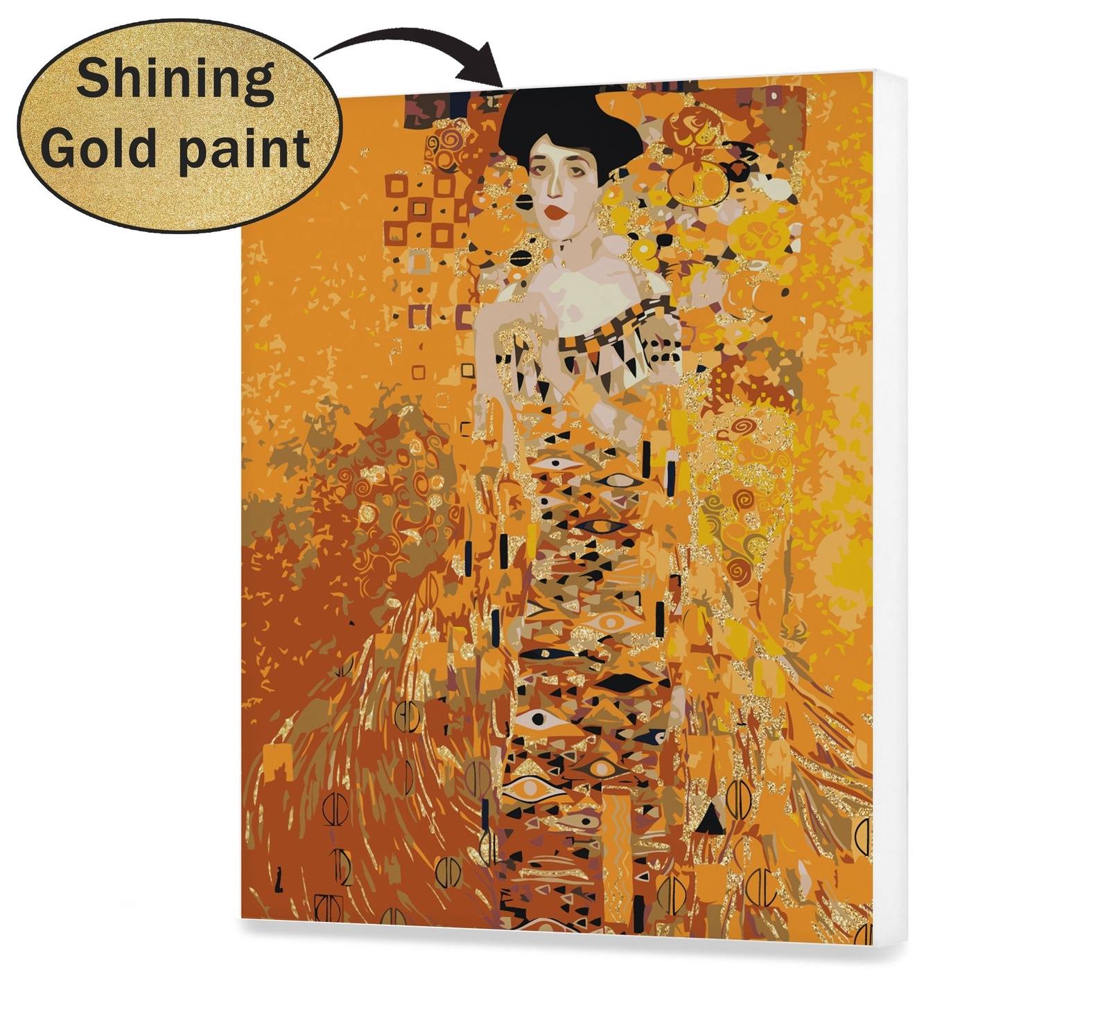 Lady in Gold Dress (SC0596)